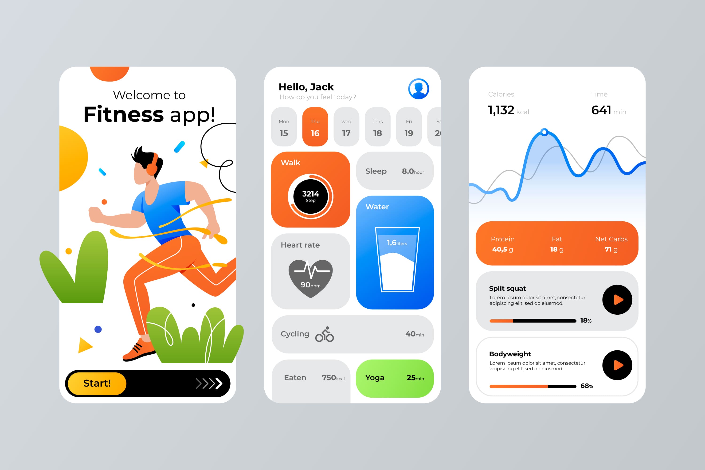 Fitness Tracking App